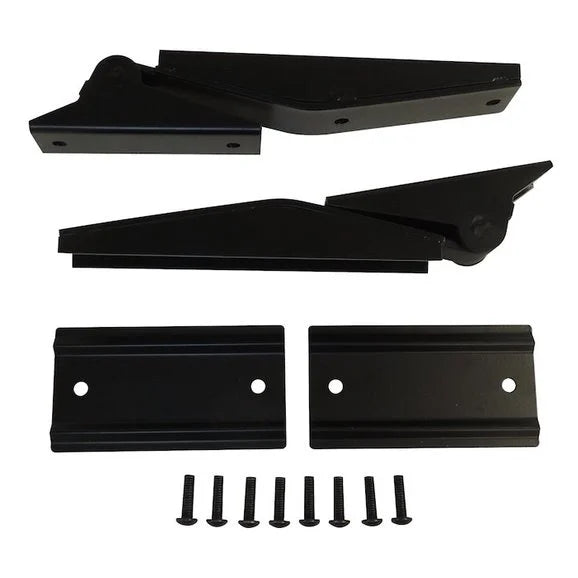 Crown Automotive RT34101 Tailgate Hinge Set in Black Stainless Steel for 97-06 Jeep Wrangler TJ & Unlimited