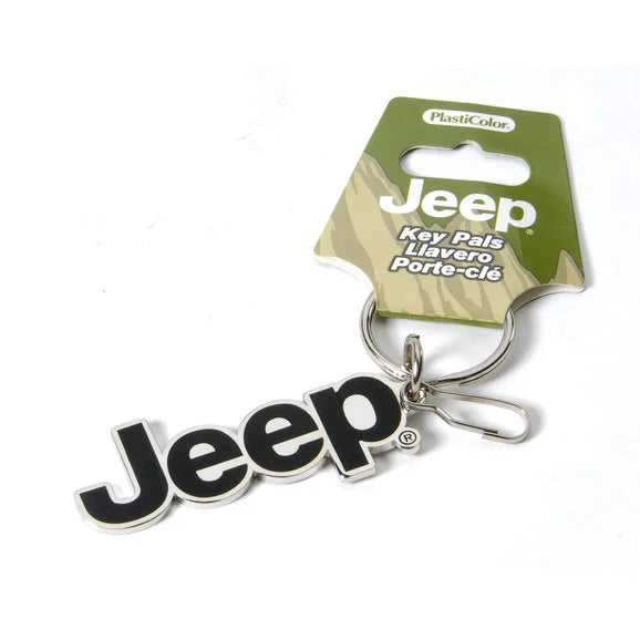 Load image into Gallery viewer, Plasticolor 004266R01 Jeep Logo Enamel Keychain
