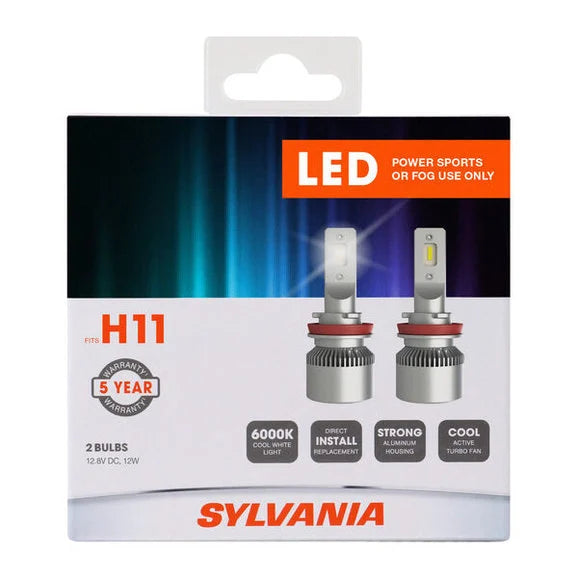 Load image into Gallery viewer, Sylvania H11SL.BX2 #H11 LED Fog &amp; Powersports Bulb 2 Pack
