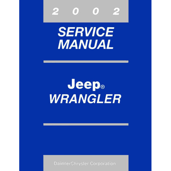 Load image into Gallery viewer, Bishko Automotive Literature Factory Authorized Technical Service Manuals for 87-04 Jeep Wrangler YJ &amp; TJ
