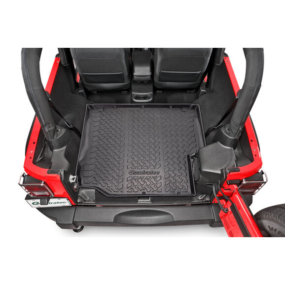 Load image into Gallery viewer, Quadratec Ultimate All Weather Rear Cargo Liner for 07-18 Jeep Wrangler JK
