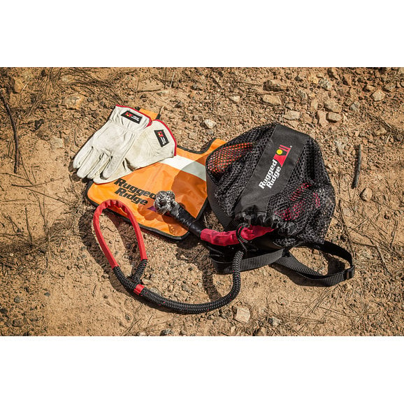 Load image into Gallery viewer, Rugged Ridge 15104.29 Premium Recovery Kit with Mesh Bag
