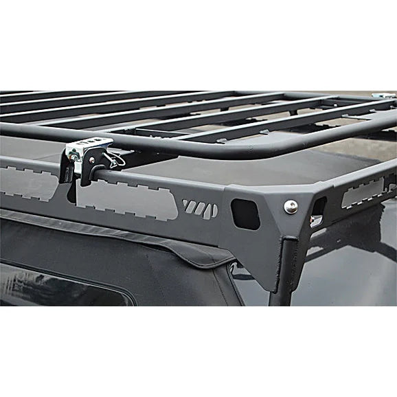 Load image into Gallery viewer, Warrior Products 10982 MOD Roof Rack for 07-18 Jeep Wrangler JK 2-Door
