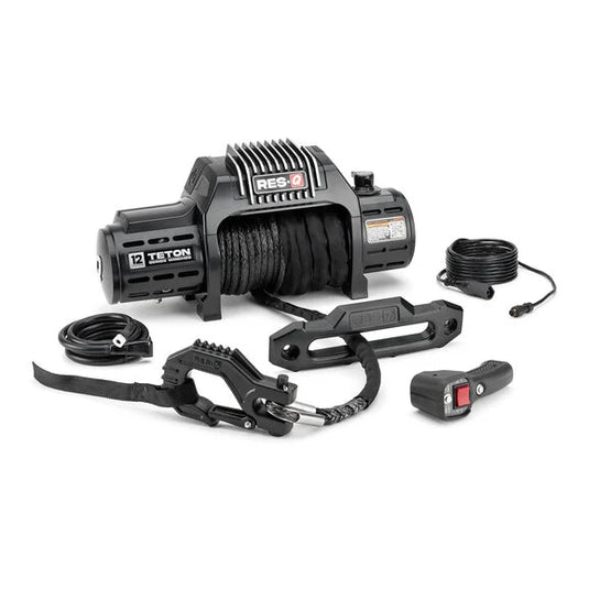 RES-Q Teton Series Winch 12,000 lbs with Synthetic Rope