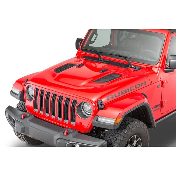 Load image into Gallery viewer, Mopar 6BM451XFAB Rubicon Hood Decal Graphic for 18-24 Jeep Wrangler JL &amp; Gladiator JT
