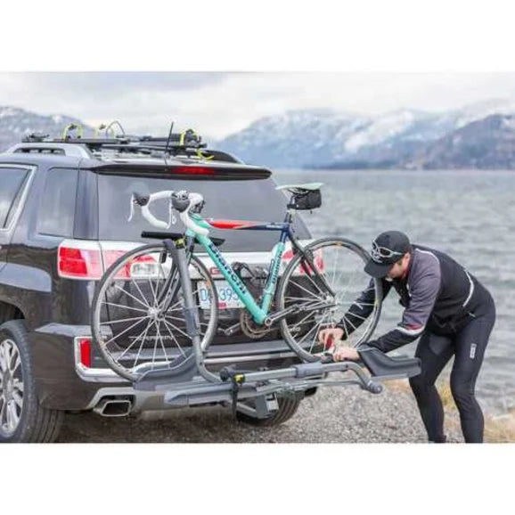 Load image into Gallery viewer, Swagman 64686 Semi 2.0 Platform Style Bike Rack for 1-1/4&quot; &amp; 2&quot; Hitch Receivers
