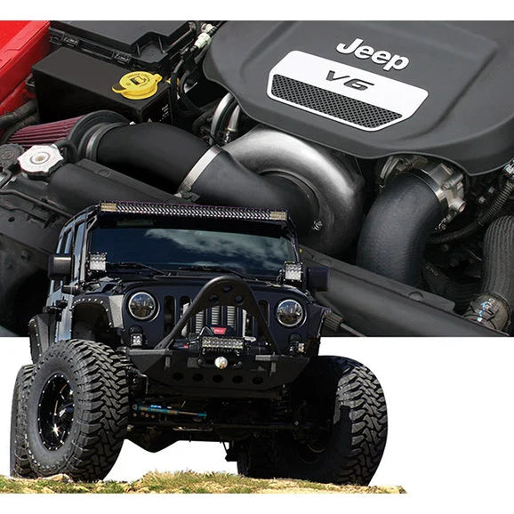 Load image into Gallery viewer, ProCharger High Output Intercooled Supercharger System for 12-18 Jeep Wrangler JK 3.6L
