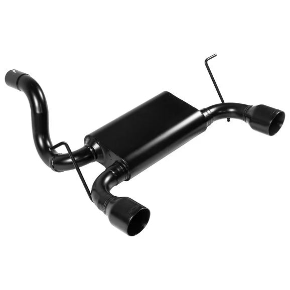 Load image into Gallery viewer, Flowmaster 817804 Force II Dual Axle Back Exhaust with Black Tips for 18-24 Jeep Wrangler JL with 3.6L
