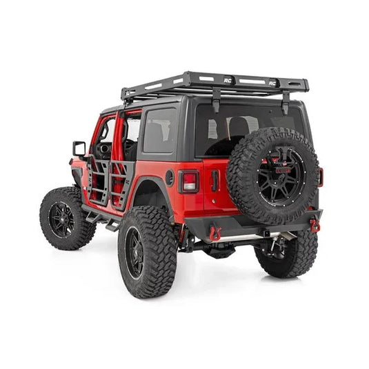 Rough Country Roof Rack System for 18-24 Jeep Wrangler JL