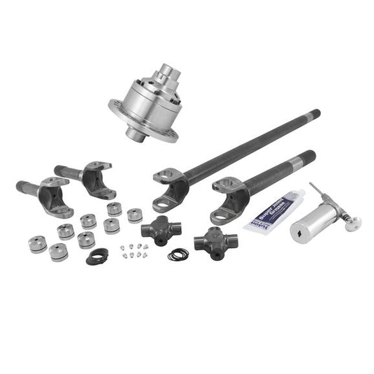 Yukon Gear & Axle Ultimate Chromoly Dana 30 Axle & Grizzly Locker kit for 84-06 Jeep Wrangler TJ, LJ, YJ, Cherokee XJ, & Grand Cherokee ZJ/WJ