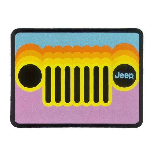 Jeep Merchandise Jeep Retromatic Grille Sticker