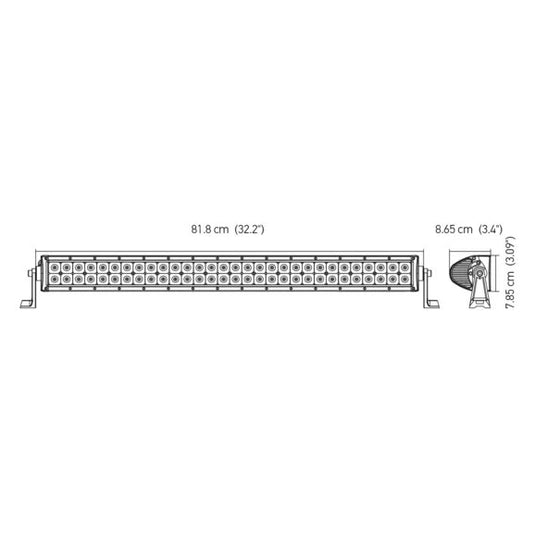 Hella 357208201 ValueFit 60 LED 32" Sport Light Bar- Combo Beam