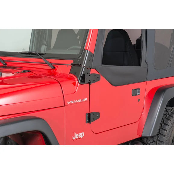 Load image into Gallery viewer, Kentrol Mirror Relocation Brackets for 03-06 Jeep Wrangler TJ &amp; Unlimited
