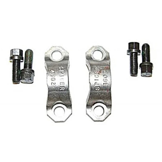 J.E. Reel 1-0022 1310 U-Joint Strap and Bolt Kit for Jeep Vehicles