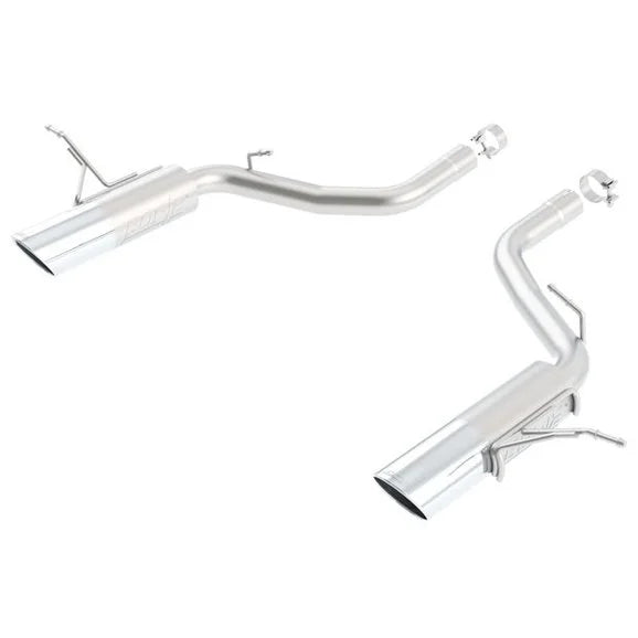 Borla 11827 ATAK Rear Section Exhaust for 12-14 Jeep Grand Cherokee WK2 SRT with 6.4L