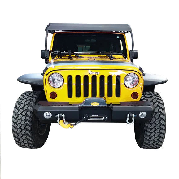 Load image into Gallery viewer, Warrior Products MOD Series Front Mid Width Bumper for 07-18 Jeep Wrangler
