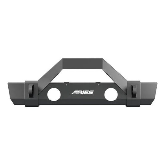 Aries 2186002 TrailCrusher Front Bumper with Brush Guard for 18-24 Jeep Wrangler JL & Gladiator JT