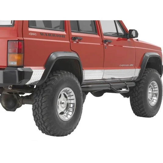 Warrior Products Under Door Sideplates for 84-01 Jeep Cherokee XJ
