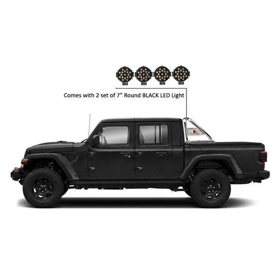 Load image into Gallery viewer, Black Horse Off Road Classic Roll Bar for 20-23 Jeep Gladiator JT
