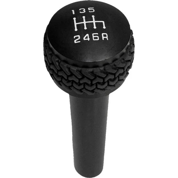 DV8 Offroad Billet 6-Speed Shift Knob for 07-10 Jeep Wrangler JK with Manual Transmission