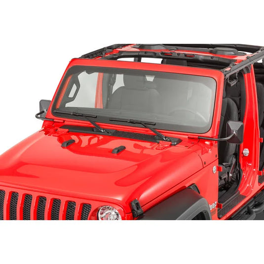 Rugged Ridge 11025.26 Rectangular Trail Mirror Kit Pair for 18-24 Jeep Wrangler JL & Gladiator JT