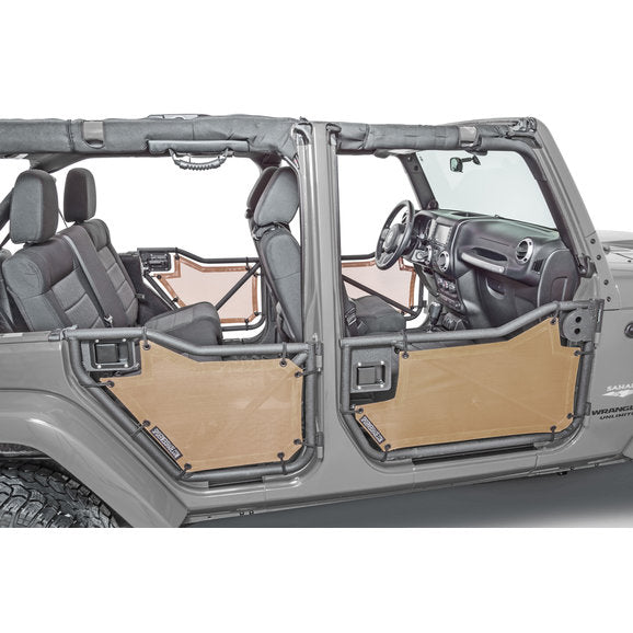 Load image into Gallery viewer, SpiderWebShade ShadeSkins for 07-18 Jeep Wrangler Unlimited JK 4 Door
