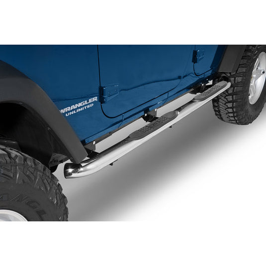 Rampage Products Endurance Side Bars for 07-18 Jeep Wrangler Unlimited JK 4 Door