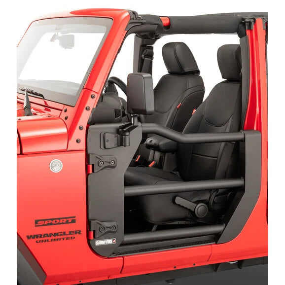 Load image into Gallery viewer, Carnivore Tube Doors for 07-18 Jeep Wrangler JK
