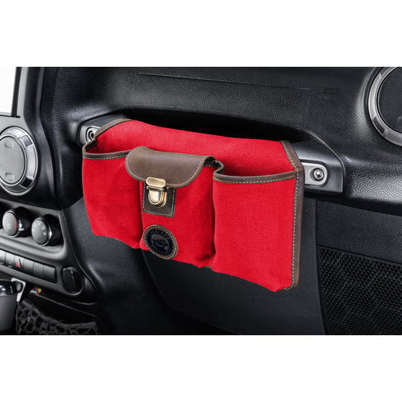 Load image into Gallery viewer, Overland Outfitters Grab Bar Pockets for 76-24 Jeep CJ, Wrangler YJ, TJ, JK, JL &amp; Gladiator JT
