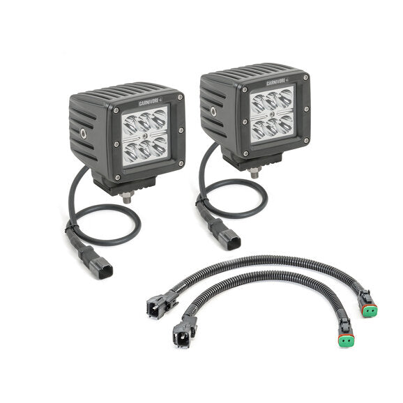 Load image into Gallery viewer, Carnivore Hi Performance 3&quot; Cube LED Light Kit for 97-06 Jeep Wrangler TJ &amp; Unlimited
