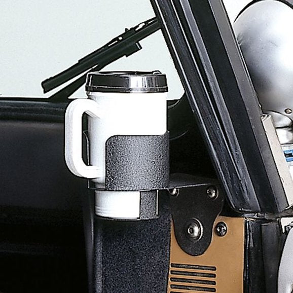 Load image into Gallery viewer, Rugged Ridge 13306.01 Cup Holder for 76-95 Jeep CJ-5, CJ-7, CJ-8 Scrambler &amp; Wrangler YJ
