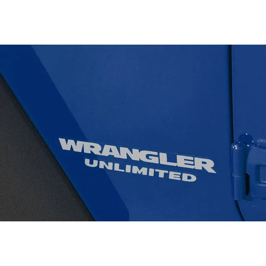 Mopar "Wrangler Unlimited" Decal for Jeep Vehicles