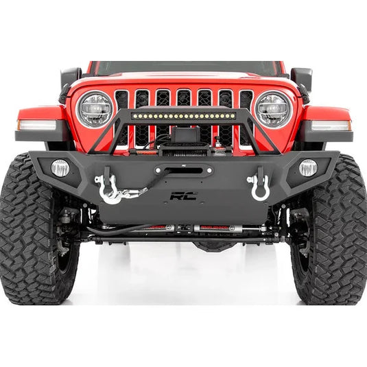 Rough Country 10585 Full Width Front Trail Bumper for 07-24 Jeep Wrangler JK, JL & Gladiator JT