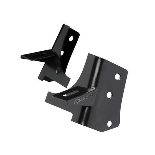 KC HiLiTES 7311 Windshield Light Mount Brackets in Black for 97-06 Jeep Wrangler TJ & Unlimited