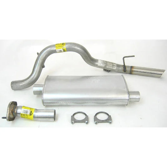 DynoMax 19392 Ultra Flo Welded Cat-Back Single System for 02-04 Jeep Liberty KJ with 3.7L V6 Engine