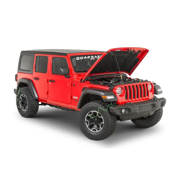 Up Down Air Air it Up Onboard Air Delivery System with ARB Twin Air Compressor for 18-24 Jeep Wrangler JL