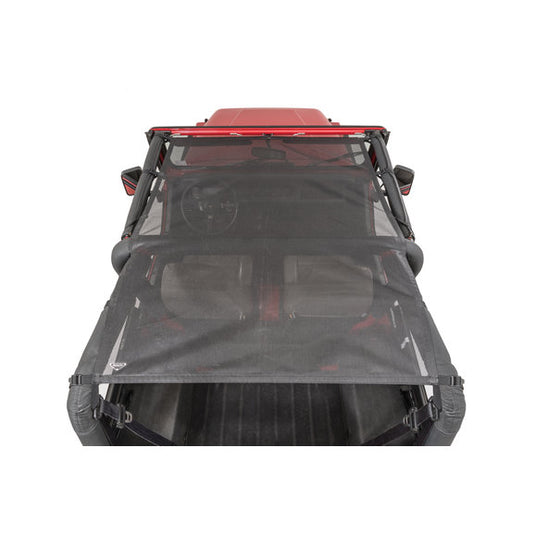 MasterTop ShadeMaker Mesh Bimini Top Plus for 92-06 Jeep Wrangler YJ & TJ