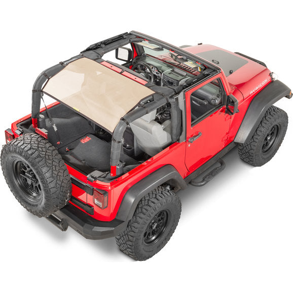 Load image into Gallery viewer, Dirtydog 4X4 Rear Sun Screen for 07-18 Jeep Wrangler JK 2 Door
