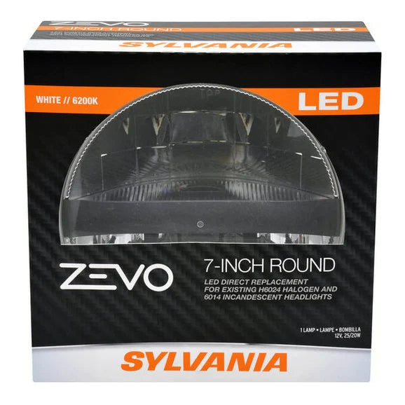 Load image into Gallery viewer, Sylvania L6024.WEB L6024 Zevo LED 7&quot; Round Sealed Beam Headlight 1 Pack
