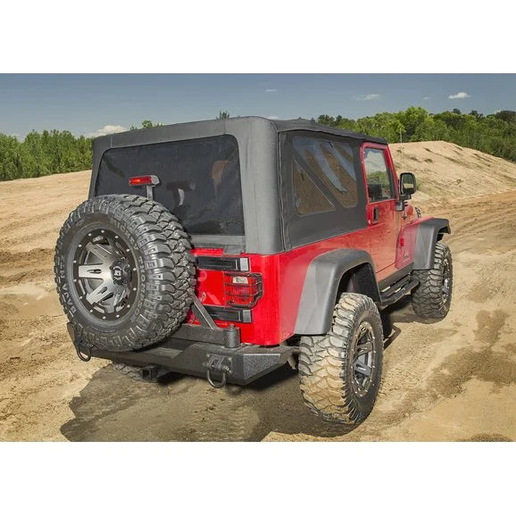 Rugged Ridge 13761.35 Montana Replacement Soft Top with Tinted Windows in Black Diamond for 04-06 Jeep Wrangler Unlimited LJ