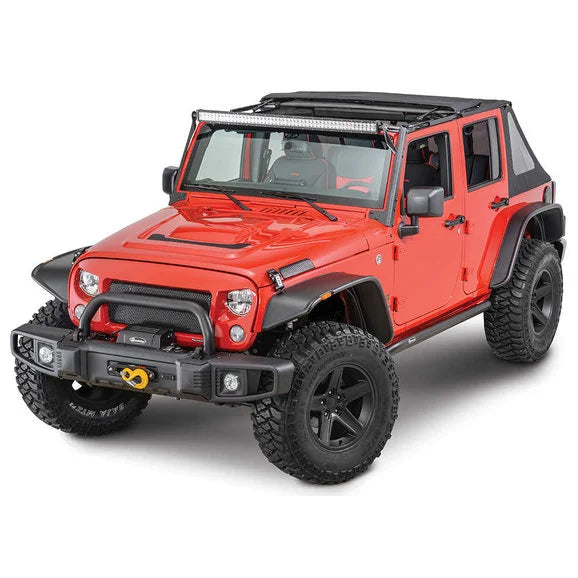 Load image into Gallery viewer, TACTIK JLM01-M8 50&quot; Light Bar &quot;A&quot; Pillar Brackets for 07-18 Jeep Wrangler JK
