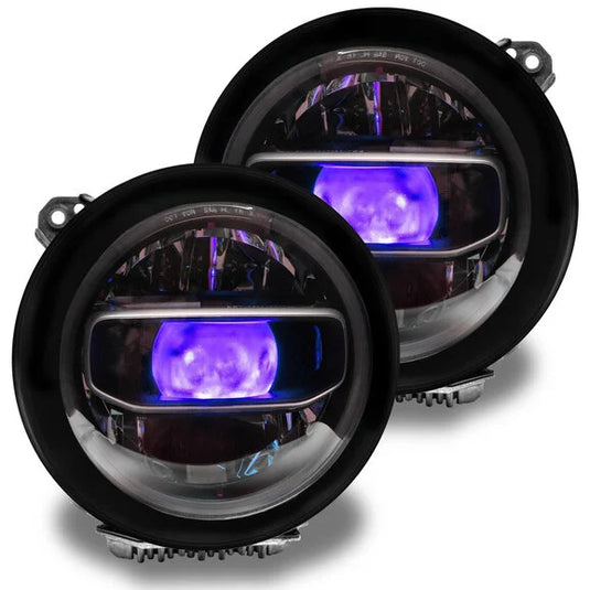 Oracle Lighting 4511-334 ColorSHIFT® Demon Eye Kit for 18-24 Jeep Wrangler JL