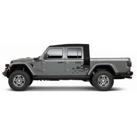 Load image into Gallery viewer, Mopar 82215597 Hexagon Body Side Graphic for 20-24 Jeep Gladiator JT
