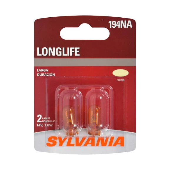 Load image into Gallery viewer, Sylvania 194NALL.BP2 #194NA Long Life Mini Bulb 2 Pack
