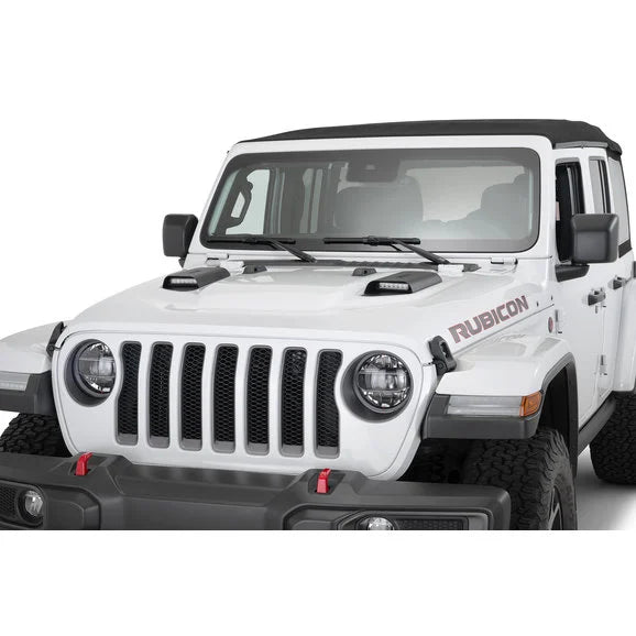 Load image into Gallery viewer, Westin 62-41115 LED Hood Scoops for 18-24 Jeep Wrangler JL &amp; Gladiator JT Rubicon
