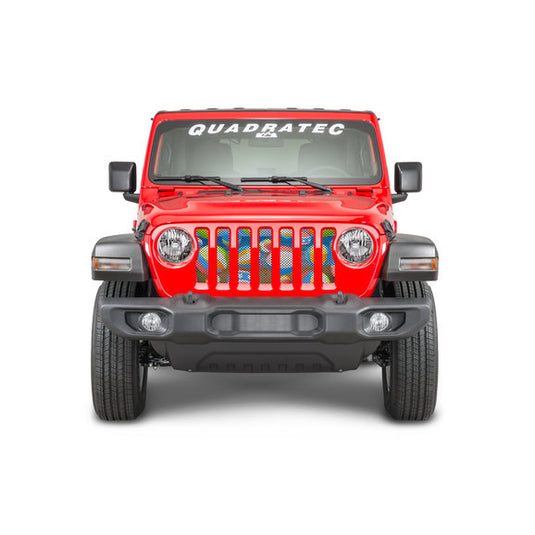 Under The Sun Inserts Endless Summer Grille Insert for 18-23 Jeep Wrangler JL