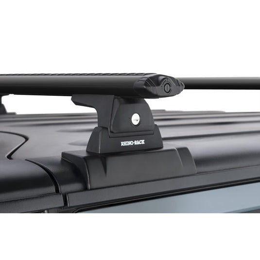 Rhino-Rack Vortex 2-Bar Backbone Roof Rack for 07-18 Jeep Wrangler Unlimited JK Hardtop