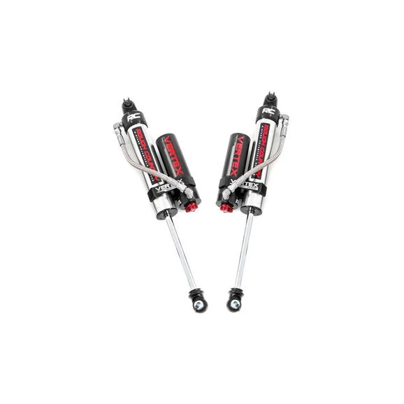 Rough Country Rear Adjustable Vertex Shocks for 07-18 Jeep Wrangler JK