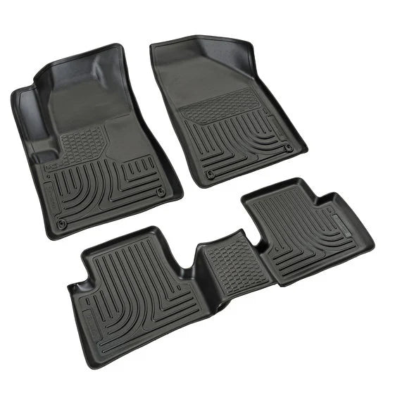 Load image into Gallery viewer, Husky Liners WeatherBeater Front &amp; 2nd Seat Floor Liner Set for 11-14 Grand Cherokee WK2
