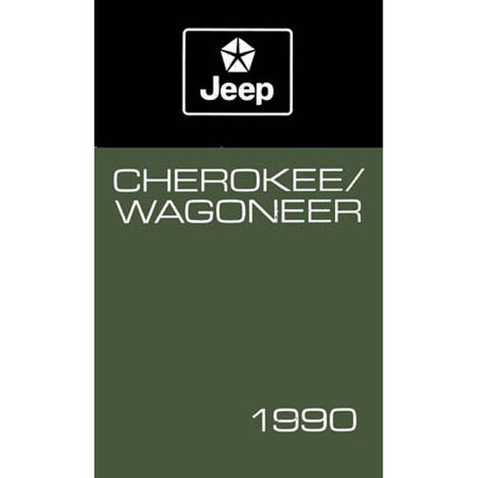 Bishko Automotive Literature Factory Authorized Owners Manuals for 84-01 Jeep Cherokee XJ